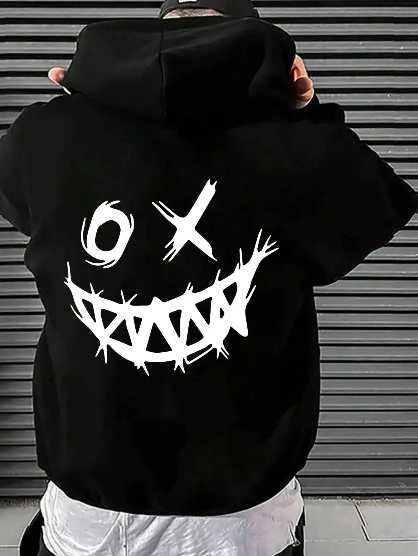 

Men's Hoodies Autumn Long SleeveHooded Sweatshirts Streetwear Loose Pullover Casual Black Gray Street Hooded Tops