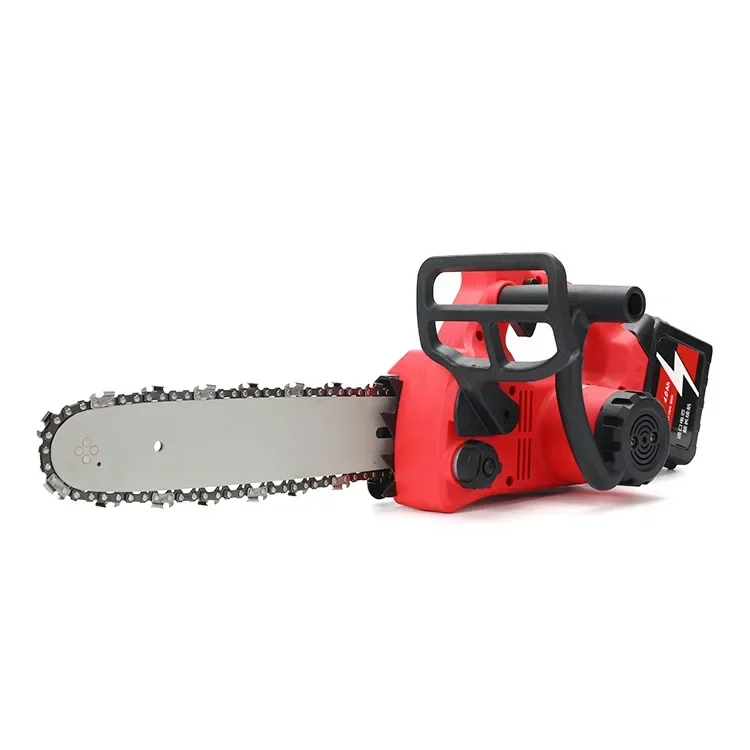 

Professional Electric Chain Saw 12inch Portable One-Hand Handheld Rechargeable Operated Battery Power Chainsaw