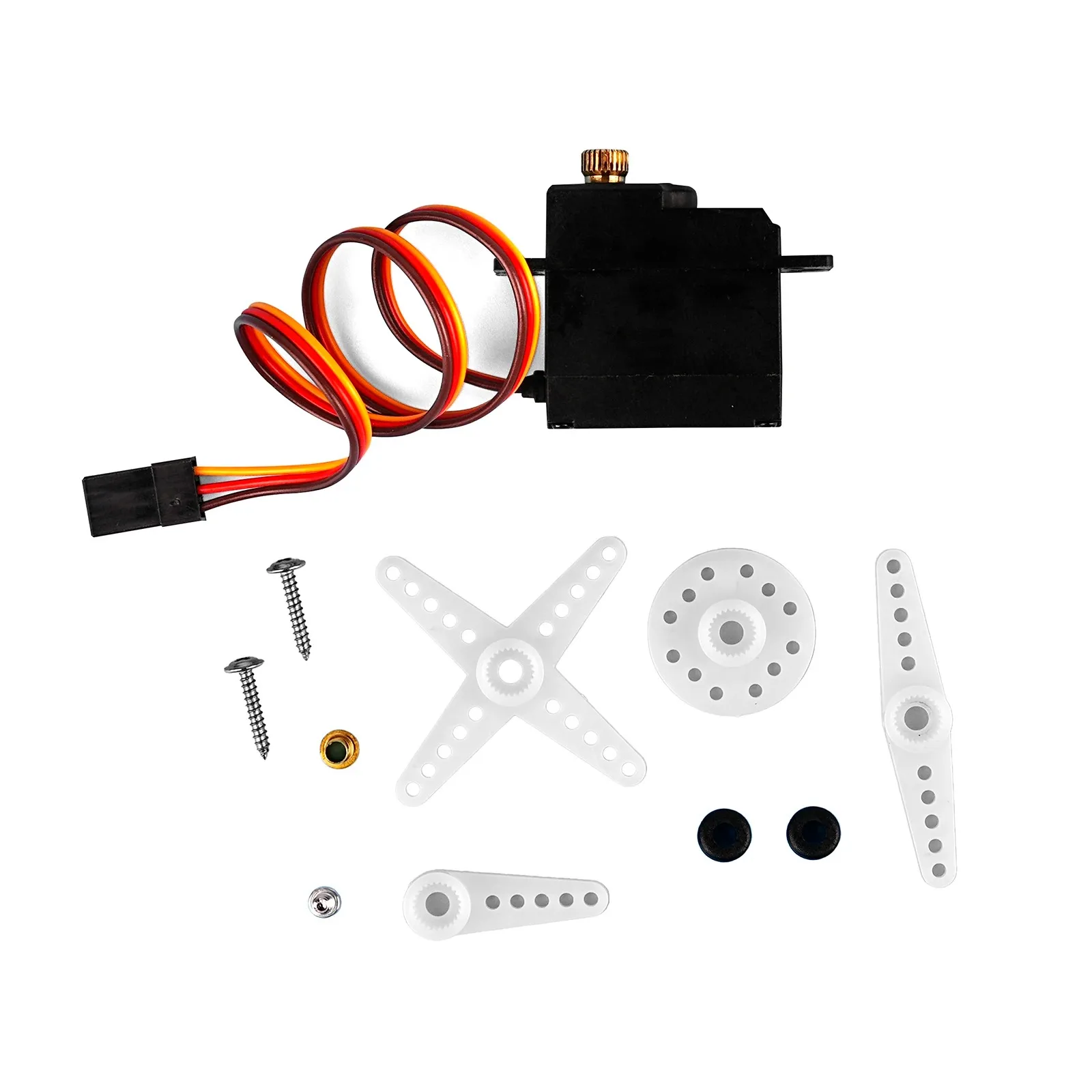 Superlichte TD-9217MG 17 g micro digitale servo 180 ° /270 ° /360 °   Programmeerbare koolborstelmotor voor doe-het-zelf-robots RC-auto's Modelspeelgoed