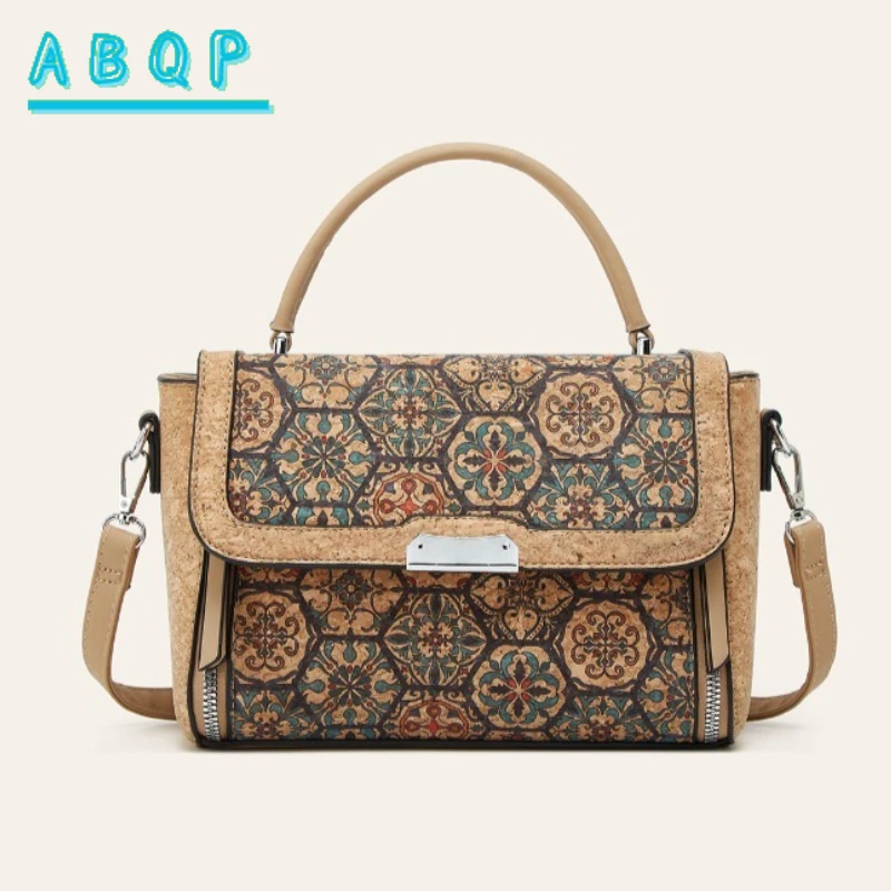 

Новая женская сумка через плечо в ретро-этническом стиле, высококачественная женская сумка с узором под кору дерева, модная женская сумка-кроссбоди