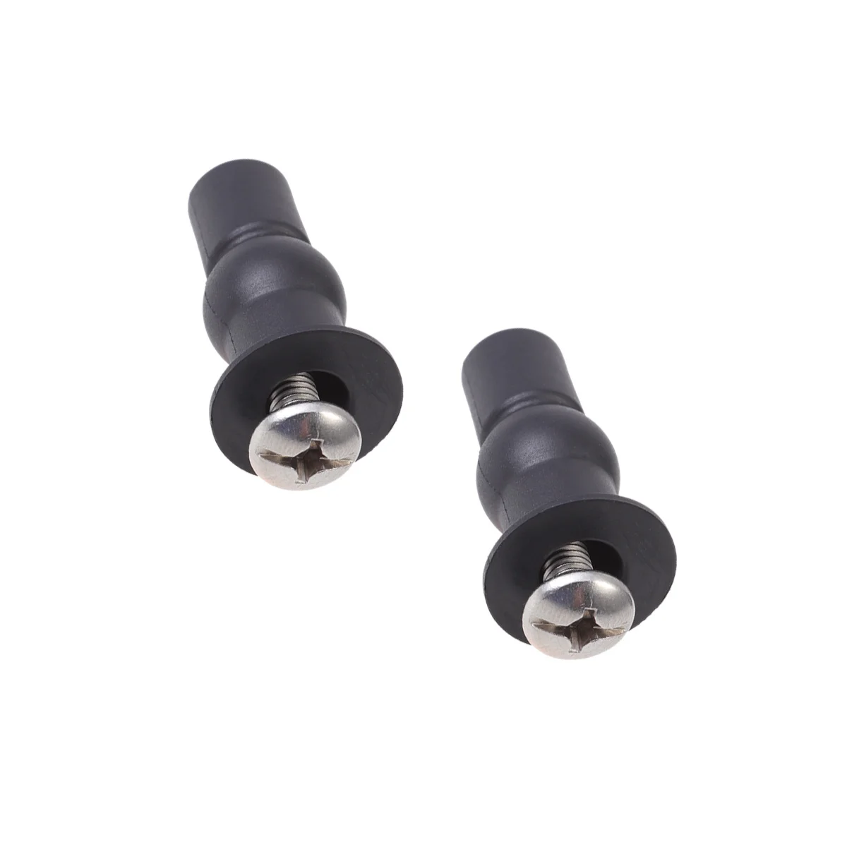 

1Set Toilet Lid Screws Fixed Fittings Durable ABS Metal Rubber Nylon Replacement Pads Standard Toilet Seat Accessories