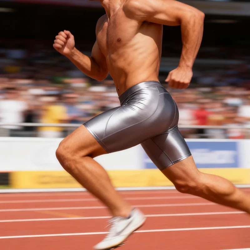 

Длинные трусы, мужские боксеры, U-образные выпуклые сексуальные мужские боксеры, мягкое нижнее белье, мужские маслянистые нижнее белье, дышащая сумка