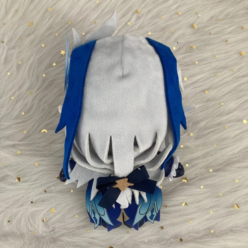 20cm Anime Genshin Impact Neuvillette Cosplay Plush Doll Toy Character Cute Soft Stuffed Pillow Christmas Halloween Gift