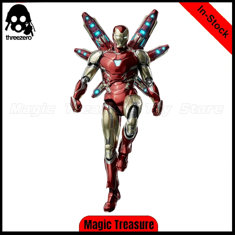 【In Stock]】 Threezero DLX 3Z0250 MARVEL Avengers: Endgame Iron Man MK85 Armor Movable Model Toy