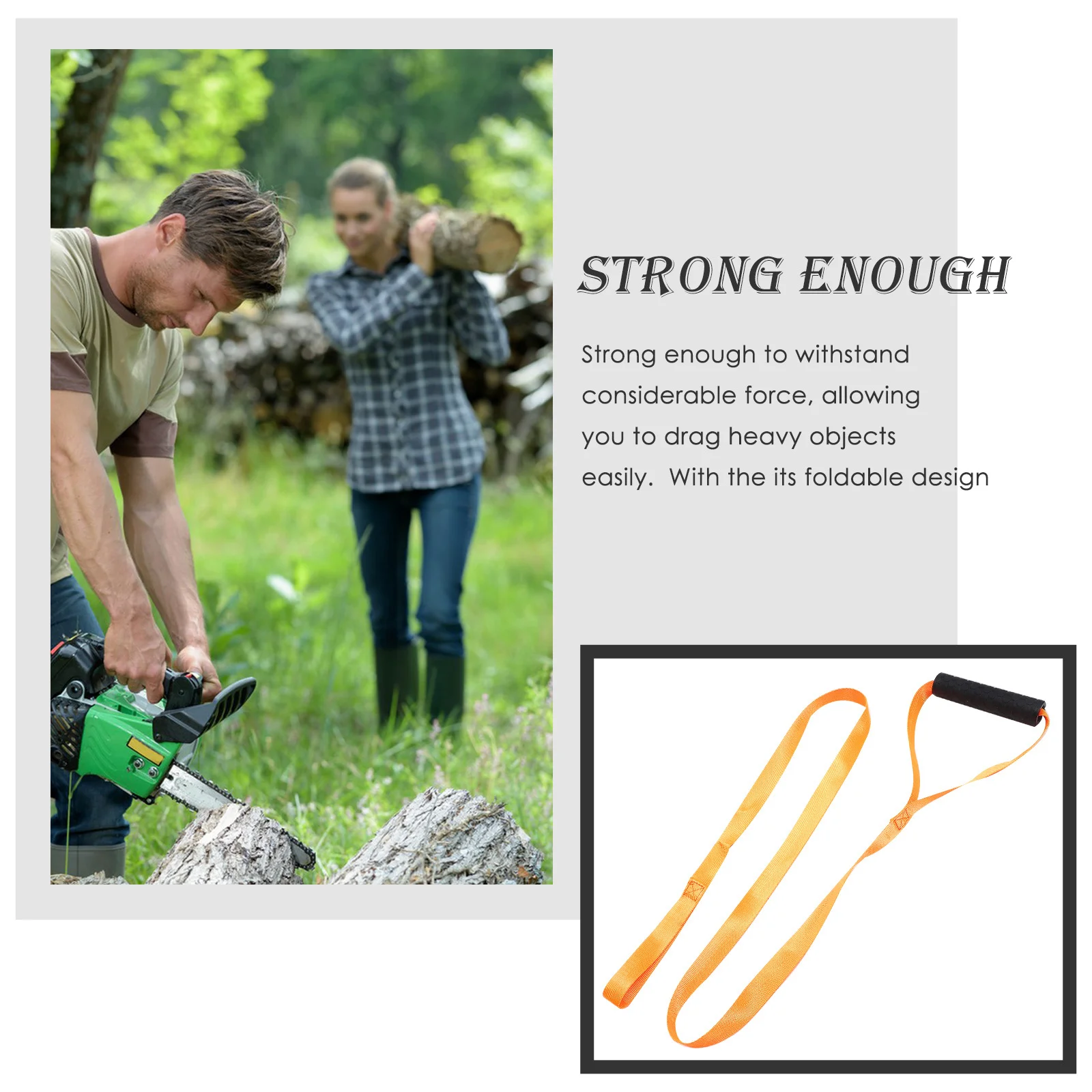 

Durable Nylon Portable Deer Heavy Duty Hunting Strap Outdoor Use Professional Deer Carrier Hunting Gear