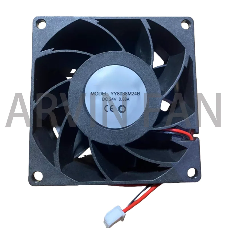 

Совершенно новый промышленный преобразователь частоты YY8038M24B DC24V 0,5A 0,88A с двойным шариком 8038 DC охлаждающий вентилятор