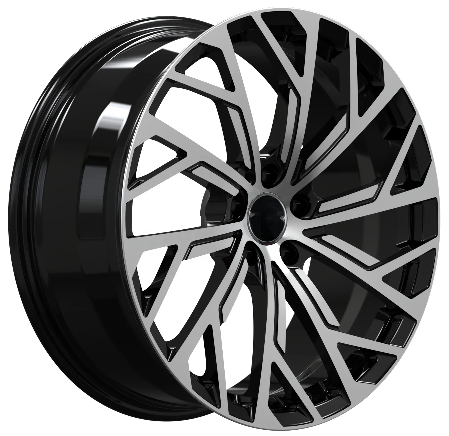 

New Arrival 20 Inch 5x112 High Black Machined Face Monoblock Forged Alloy Car Wheels Rims for Audi A6(2011)