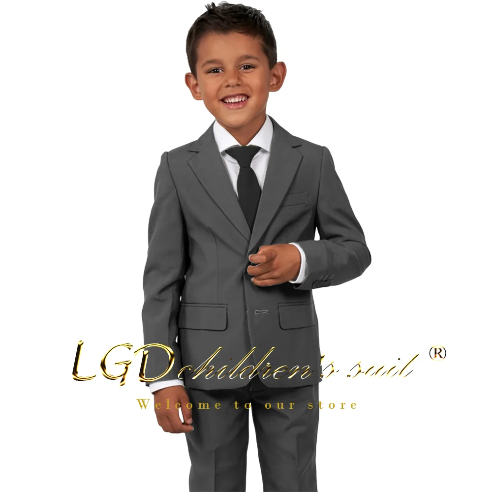 Königsblau Jungen Anzug 2-teiliges Set-stilvoller Blazer und Hose, geeignet für formelle Anlässe Party Prom maßge schneiderte Anzug Set