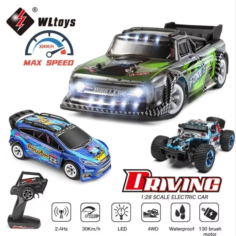 Wltoys 1:28 284131 284161 2.4g Racing Mini Rc Car 30km/H 4wd Electric High Speed Remote Control Drift Toys For Children Gifts