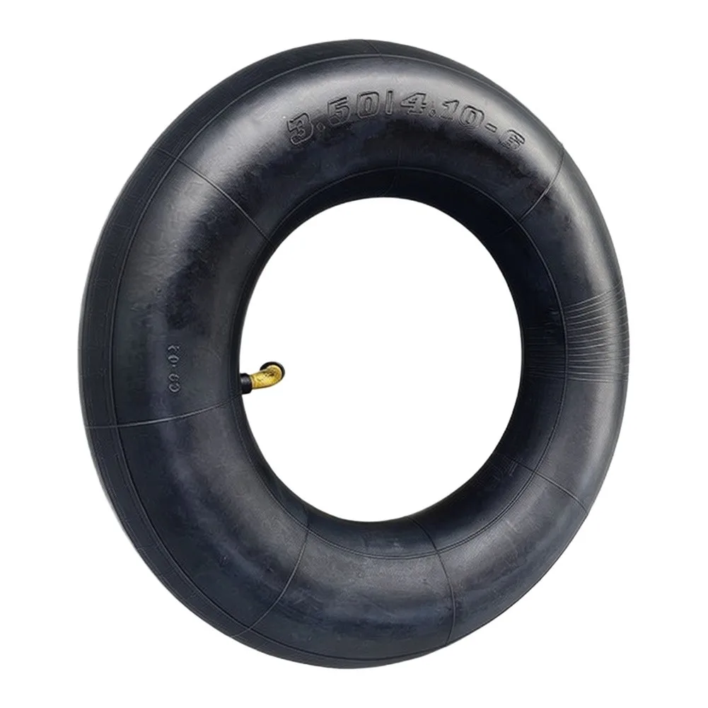 Inner Tubes for 4.10/3.50-6 Size Wheels Compatible with Handcart Utility Wagon Models Two-Piece Replacement Set