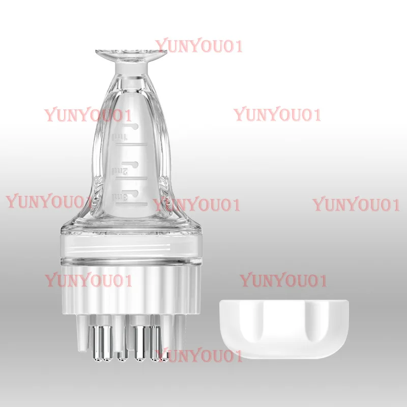 Pinch Le Simple Scalp Medicine Device Ball Liquid Guide Comb Essential Oil Transparent Hair Growth Liquid Massager