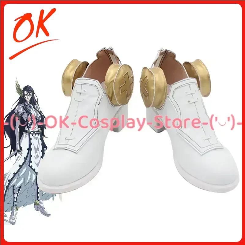 

[Customized] Record of Ragnarok Brunhild Cosplay Shoes Anime Roleplay Prop Halloween Carnival Party PU Leather Boots