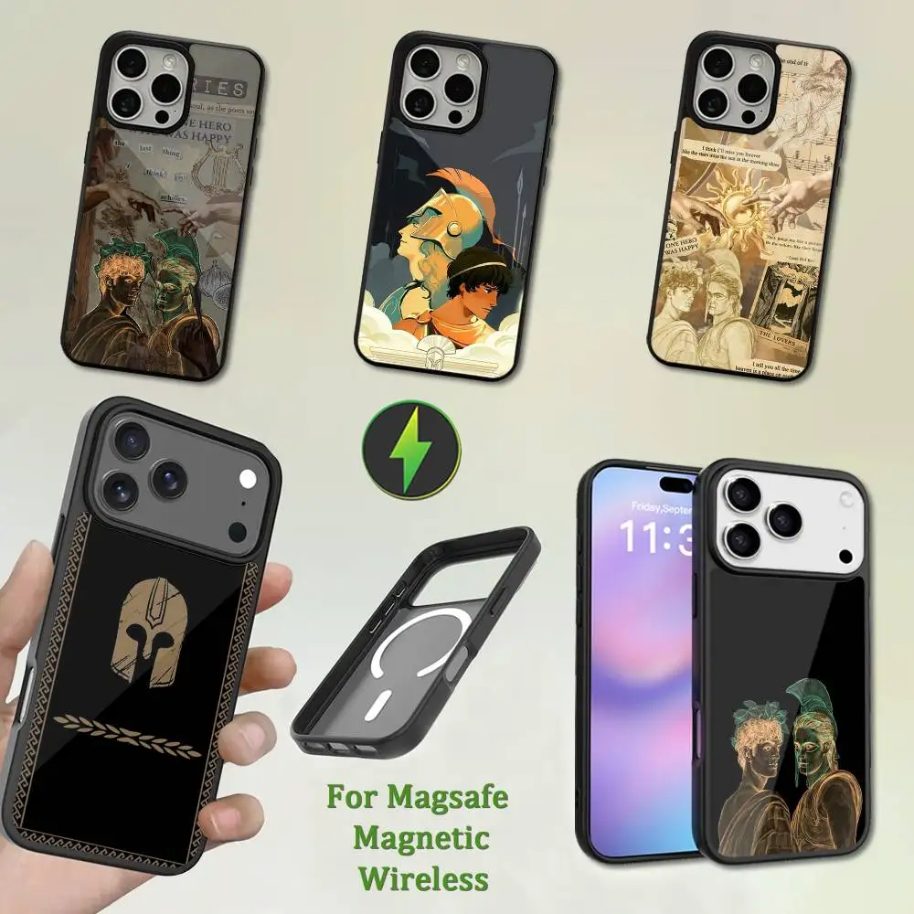 

Novel The SONG of A-Achilles Phone Case For iPhone 13,12,11,16,15,17,14,Pro,Max,Plus,Mini,Magsafe,Magnetic Wireless Charging