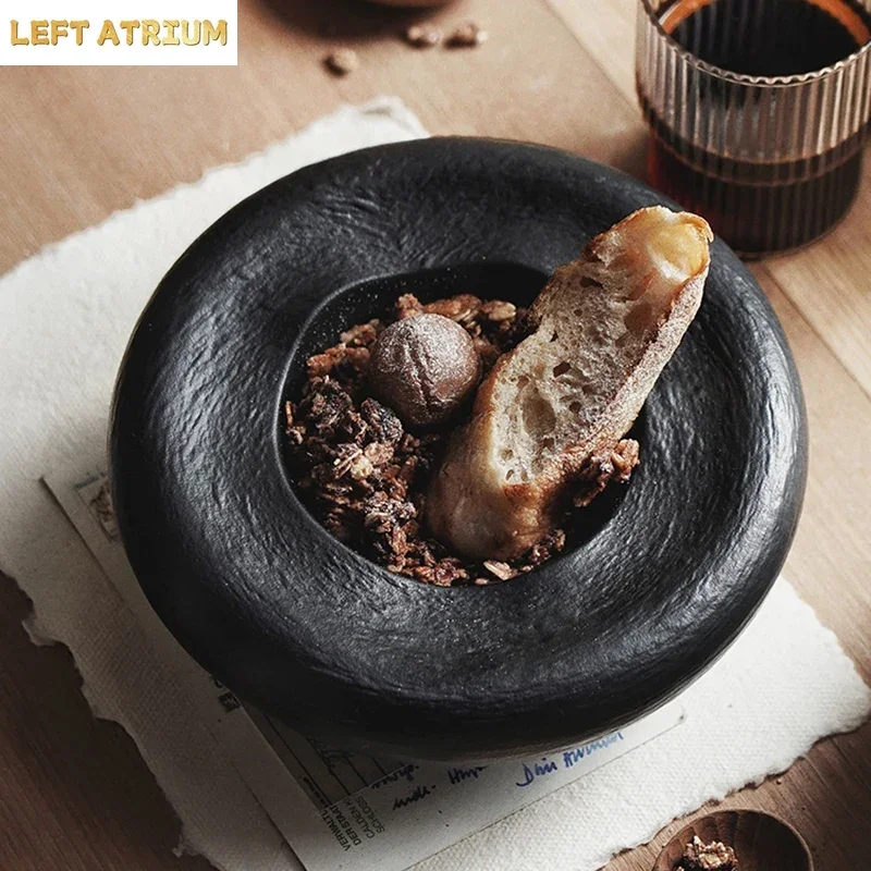 

Матовая керамическая миска Десертная миска Толстая миска для супа Миски для макарон Миски для суши Сервировочные миски Молекулярная кухня Ресторан Посуда