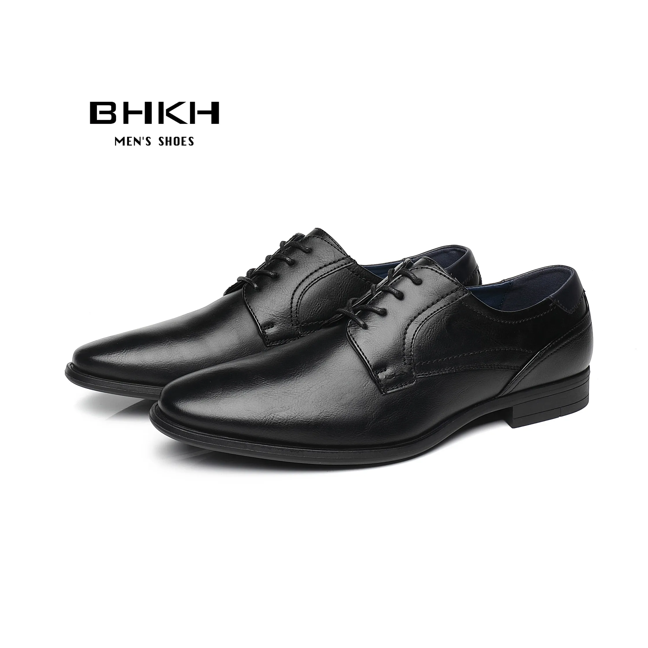 BHKH Men Shoes 2024 Dress Shoes Spring Autumn Botines Wedding Leather Shoes Business Chaussure Homme Office work Shoes For Men