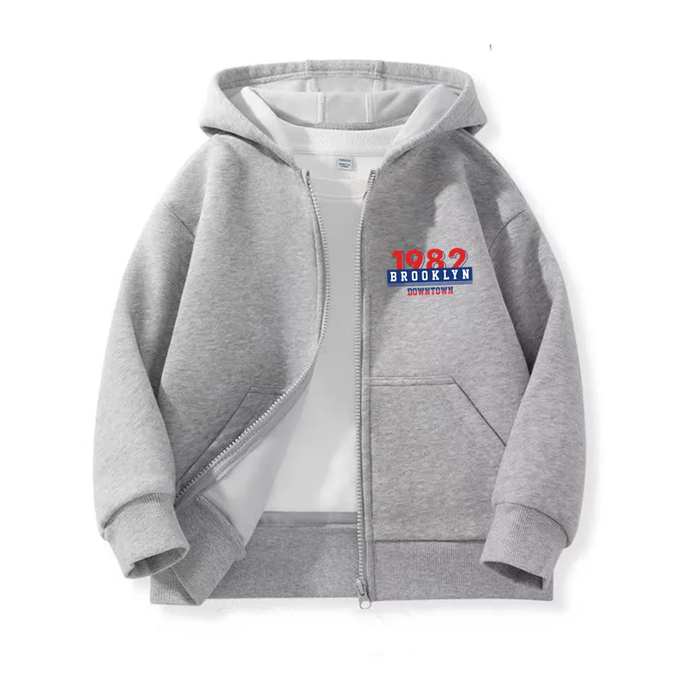 Felpe con cappuccio per ragazzi Felpe Cartoon Spider Capispalla per bambini Cerniera Vestiti con cappuccio Autunno 2024 Nuova giacca per bambini