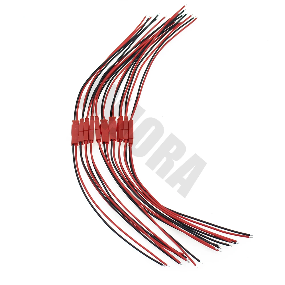 INJORA 10Pairs 150mm connettore JST maschio e femmina per batteria RC Lipo RC Drone modello di barca per auto