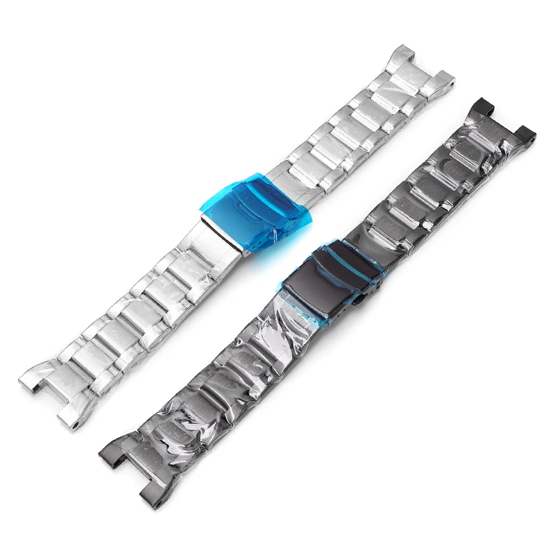 Solid Stainless Steel Watchband Strap For Casio GST-W300G W300 S300G S300 S210B S100G S110 W100G W110 Replace Wrist Band Belt