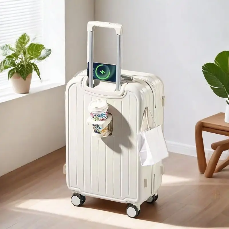 durable-women's-travel-suitcase-style-student-bag-multi-function-small-password-box-with-universal-wheels-luggage