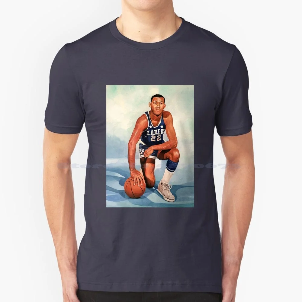 Legend Basketball 80S T Shirt 100% Cotton Tee Elgin Baylor Dies At 86 Baylor Dead Rip Elgin Baylor Rip Elgin Baylor Rip Elgin