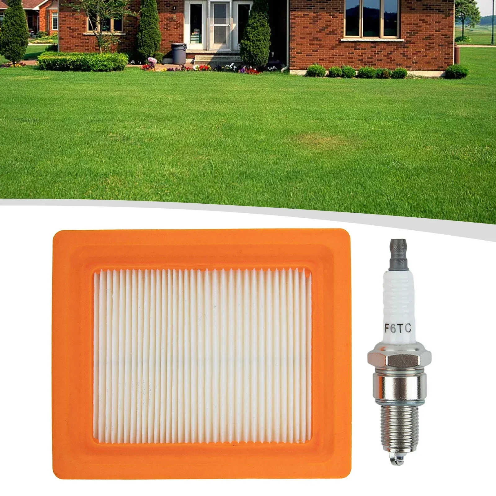 Air Filter Long Lasting And Reliable For Kohler XT650 XT675 XT7 Lawn Mower Tune Up Kit Air Filter & Plug Included