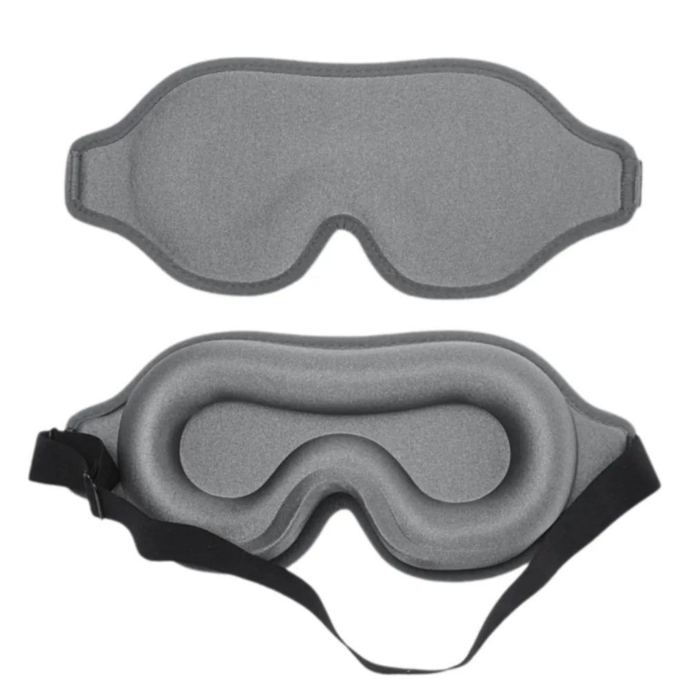 

Eye Cover Patch Breathable 3D Sleep Mask Soft Memory Cotton Sleeping Aid Eye Mask Adjustable Sleeping Eyeshade Business Trip