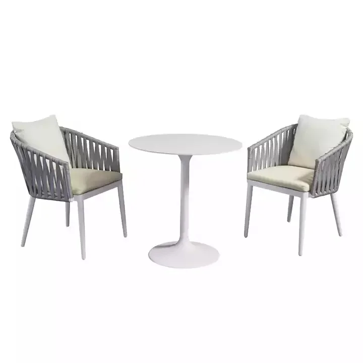 

Customizable Garden Patio Bar Small Bistro Chair Coffee Shop Outdoor Furniture Terrace Dinning Table Chair