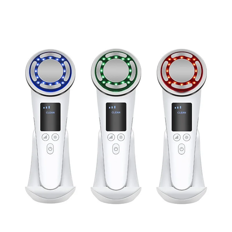 Hot Cold Skin Care Massager Home Beauty Instrument Pore Cleaning Essence Import Photon Rejuvenation Lifting Tightening Tool