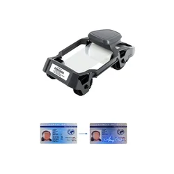 800300-UV verde blu rosso nastro uv invisibile 1000 stampe per stampanti per schede Zebra ZC100 ZC300