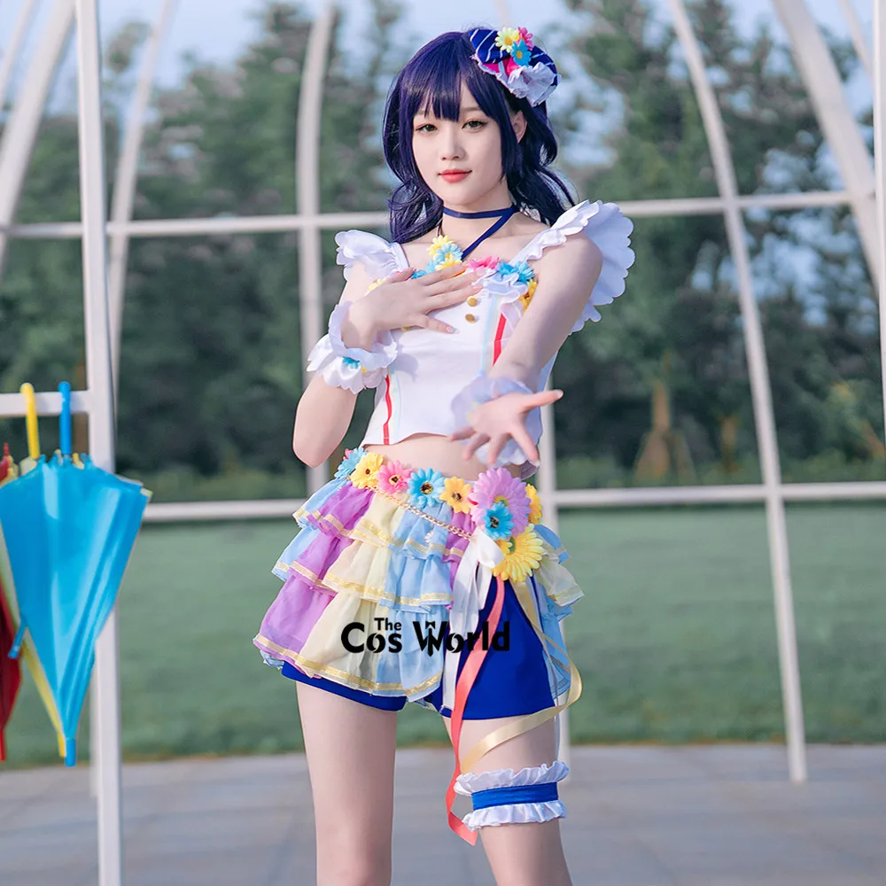 Love Live-Personalizar Fantasias Cosplay, Fantasias Cosplay Anime, Love Live, atsu U Meus Amigos, Shizuku Uehara Ayumu, Nakasu Kasumi, Osaka