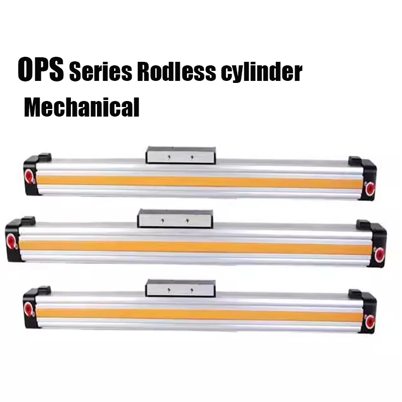 OSP Pneumatic Air Cylinder Bore 25/32/40mm Mechanically Jointed Double Acting Rodless High Thrust 400-1500 Stroke