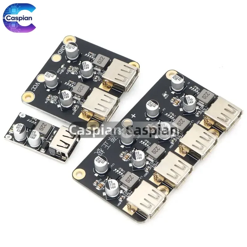 USB QC3.0 QC2.0 DC-DC Buck Converter Charging Step Down Module 6-32V 9V 12V 24V to Fast Quick Charger Circuit Board 3V 5V 12V