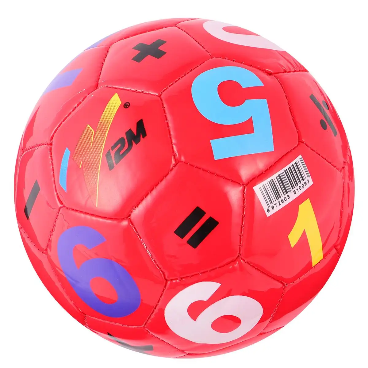 Palla giocattolo per bambini Palla colorata a forma di calcio per genitori e bambini all'aperto Giocattolo educativo precoce con palla elastica per ragazzo ragazza (casuale