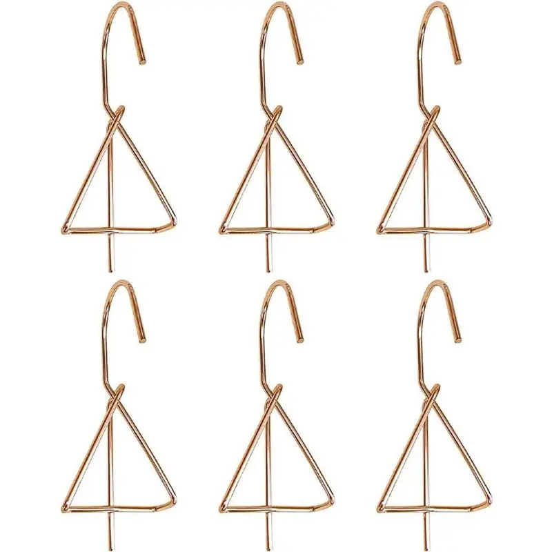Customer Favorite 6PCS Terracotta Pots Hangers Flower Pot Hanger Hook Plant Hangers Metal Plant Wall Hanger For Garden Plants