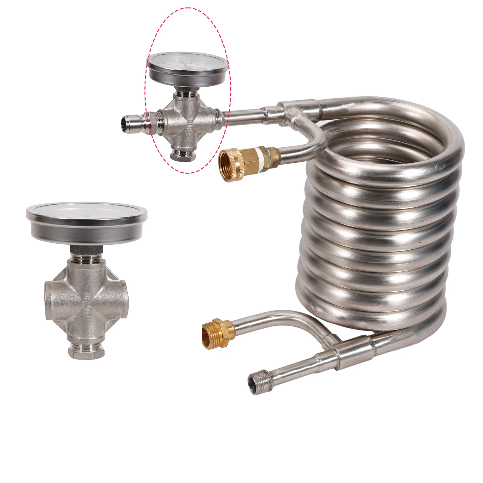 Stainless Inline Th…