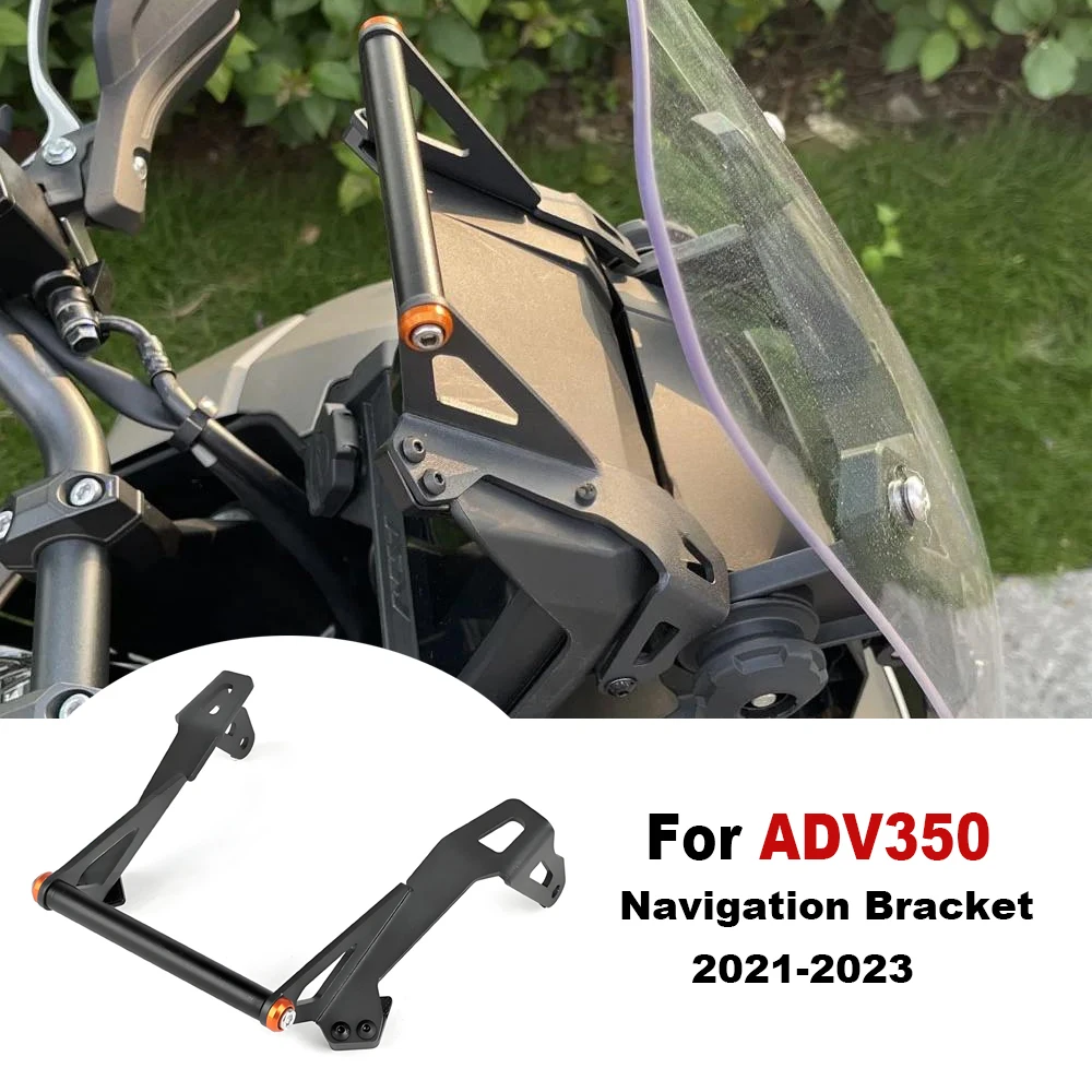 

For Honda ADV350 ADV 350 adv350 2021 2022 2023 Motorcycle Navigation bracket GPS Phone holder device adapter 12MM 22MM
