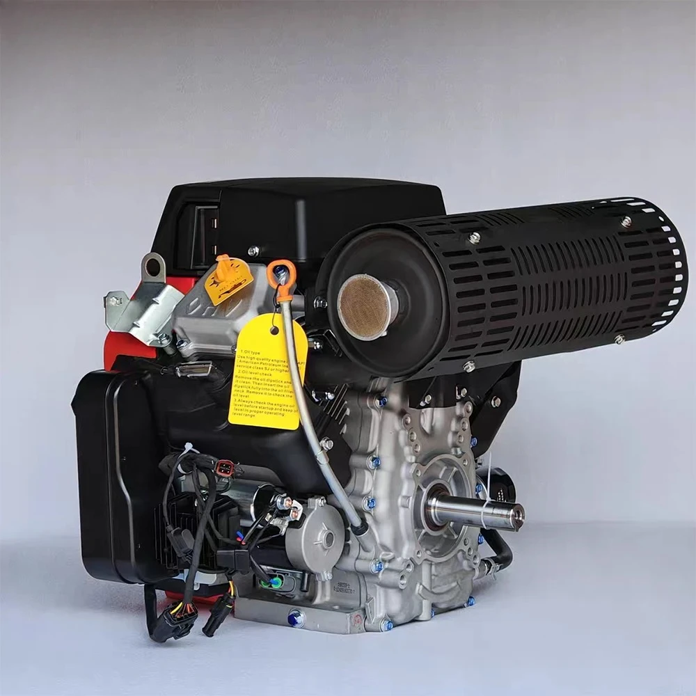 Rato R825DF EFI Button Start V-Twin 4-stroke Single Cylinder Air-Cooled Engine with Bearing