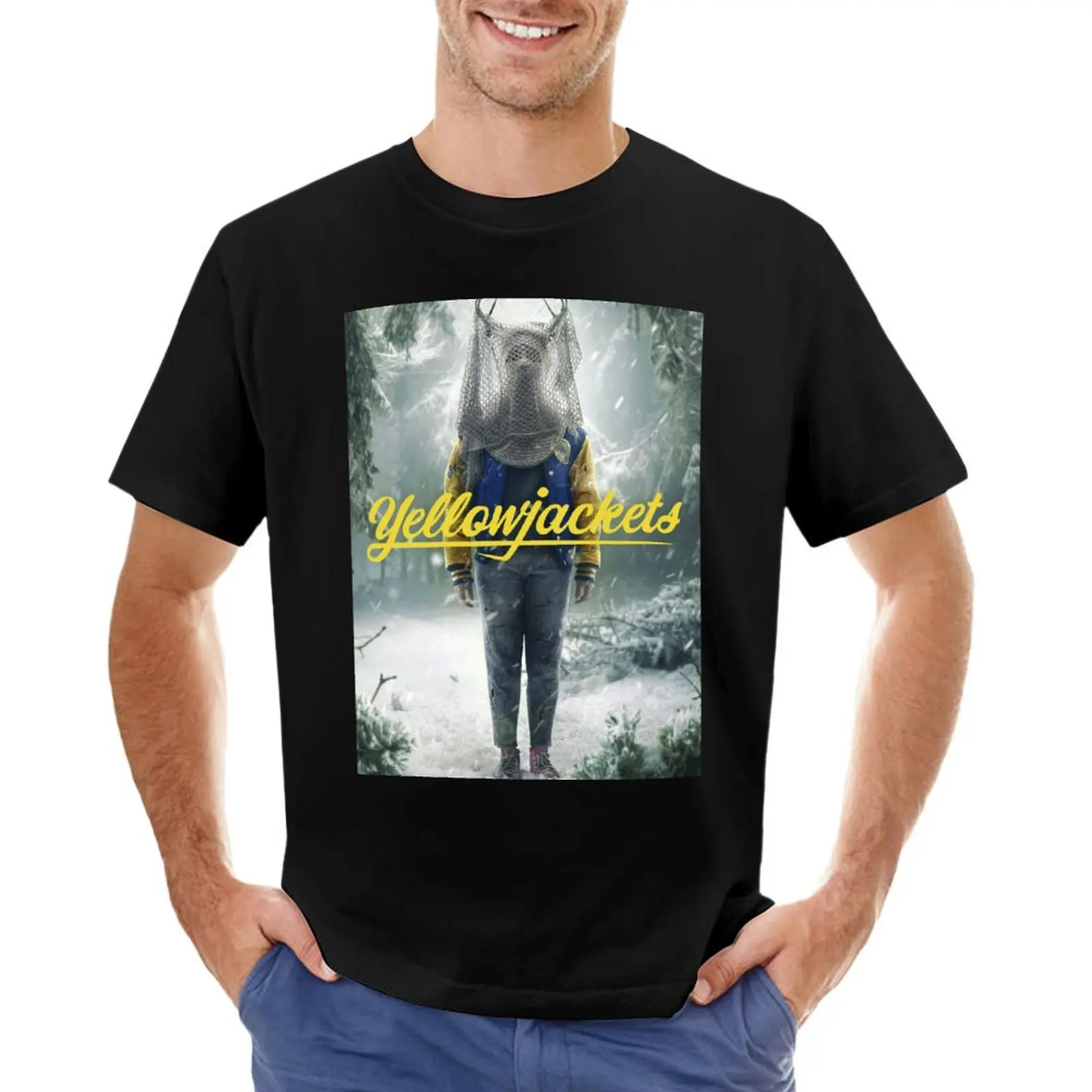 

Yellowjackets Tv Series T-Shirt vintage clothes for a boy blue archive designer t shirt men