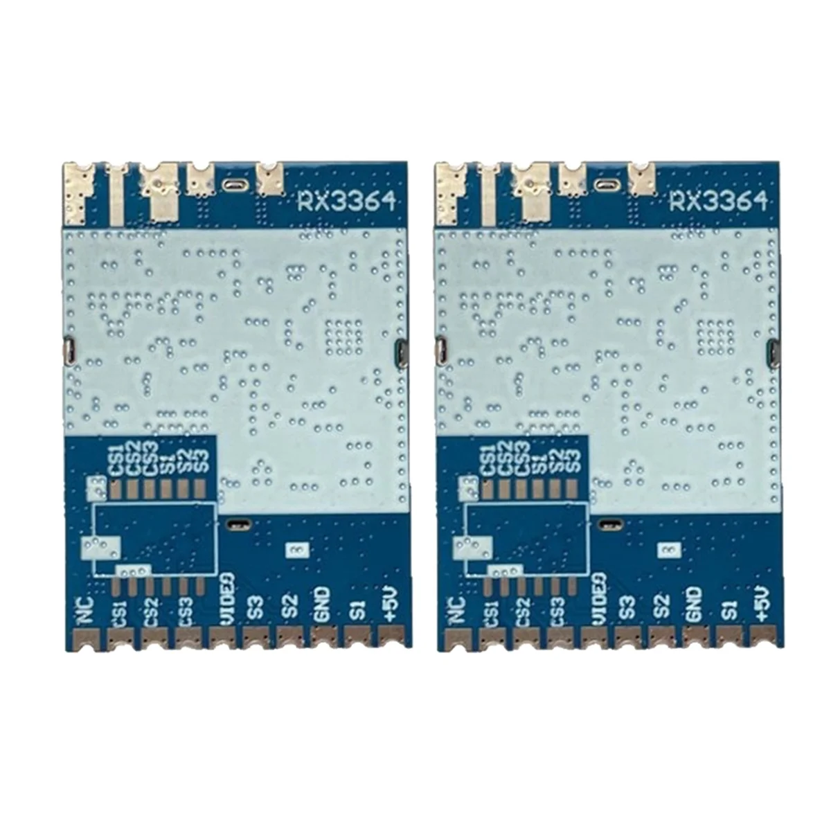 

Practical 2PCS 3.3G FPV VTX Module RX3364 Wireless Module Analog Wireless FPV Audio Video Transmission Receiver Module