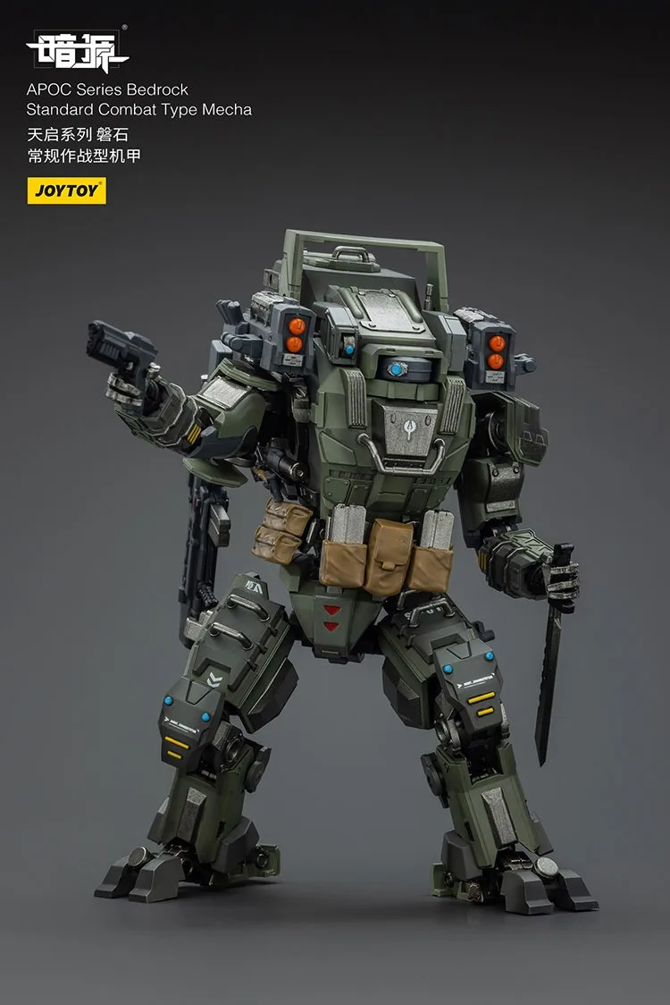

JOYTOY Dark Source APOC Series Bedrock Standard Combat Type Mecha Action Figures Doll Decoration Collection Gift Original Model