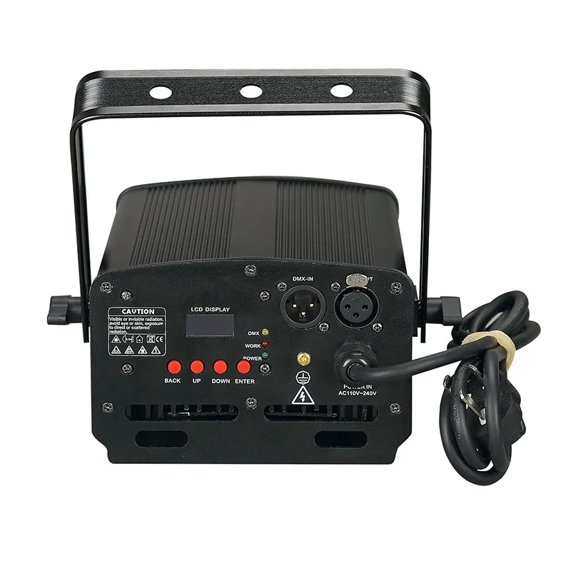 Lumière laser de mariage de laser d'étoile polychrome de RVB 2W pour la Noël de boîte de nuit