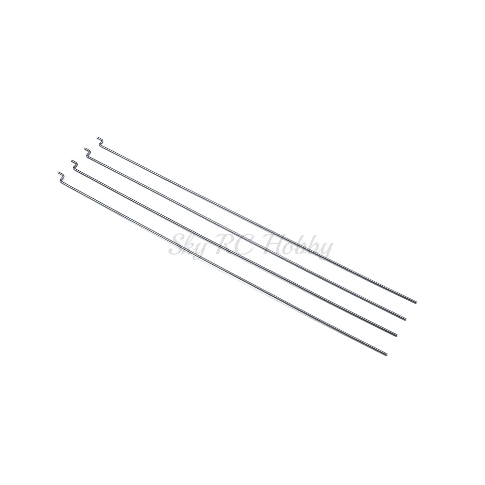 5pcs 10pcs 20pcs 20.3cm 1.2mm Z-type Steel Wire Push Rod push pull rod pushrod For SU27 KT Board RC Airplane aircraft