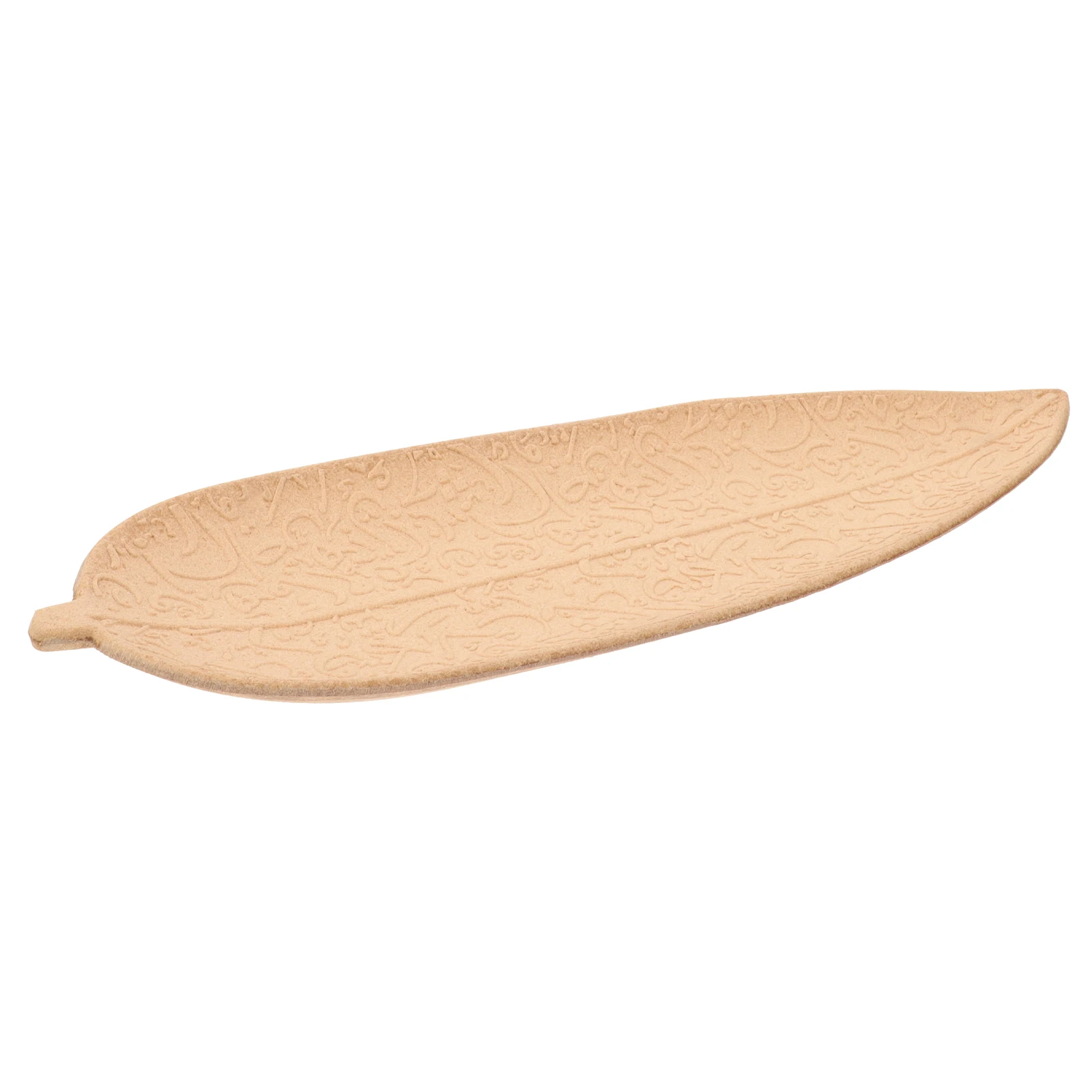 

Wooden Leaves Shape Tray Decorative Fruit Plate Baskets Food Board Cake Serving Dessert Display Solid Wood Leaf Storage Coffee
