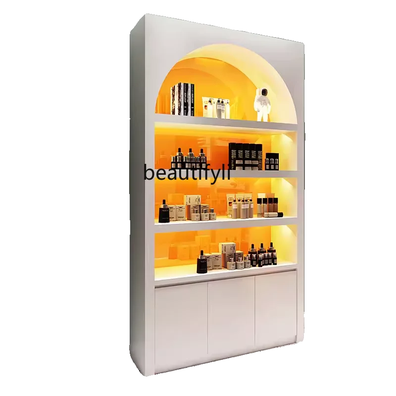 

Cosmetics Beauty Salon Skin Care Products Hairdressing Window Bag Shoes Paint Display