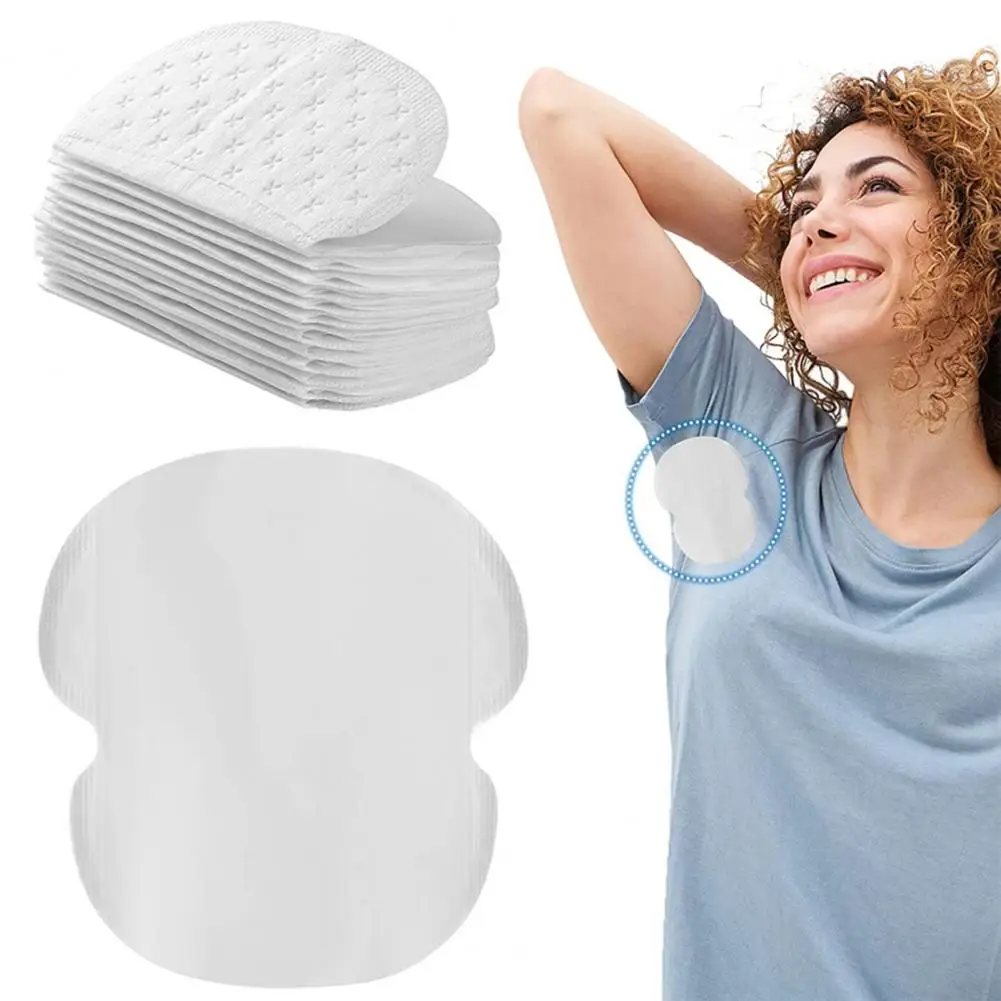 50/100Pcs Underarm Sweat Pads Super Absorption Antiperspirant Stickers Strong Adhesive Anti-Sweating Pads Deodorant Patches