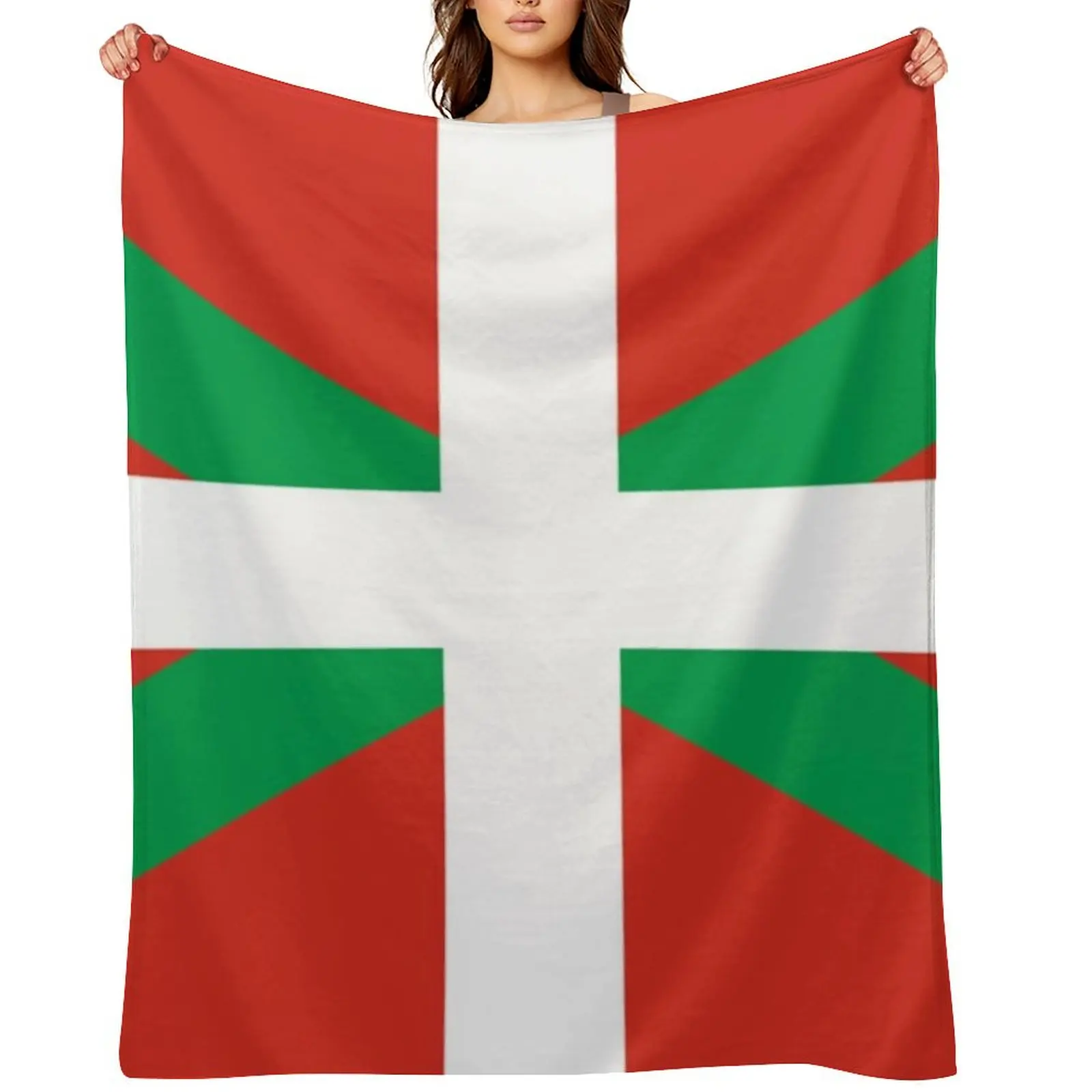 

Basque flag Throw Blanket Soft Beds Fashion Sofas for babies Thin Blankets