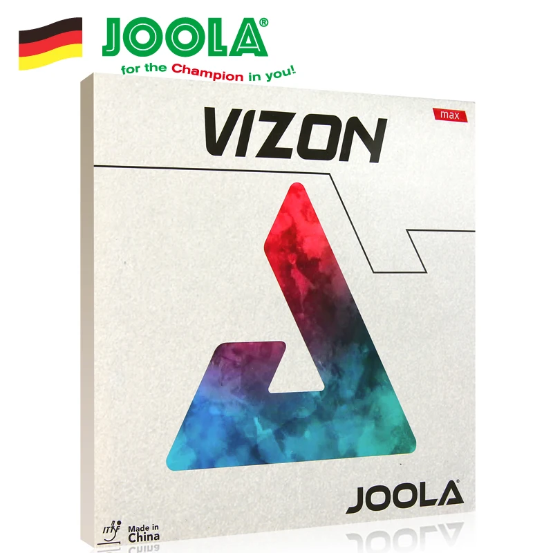 Joola VIZON Table Tennis Rubber All Round Tacky Rubber Good In Control Spin Speed Middle for Table Tennis Racket Ping Pong