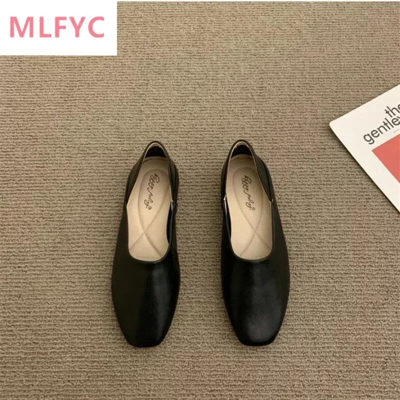 ZAPATOS DE TRABAJO cómodos de corte plano para mujer