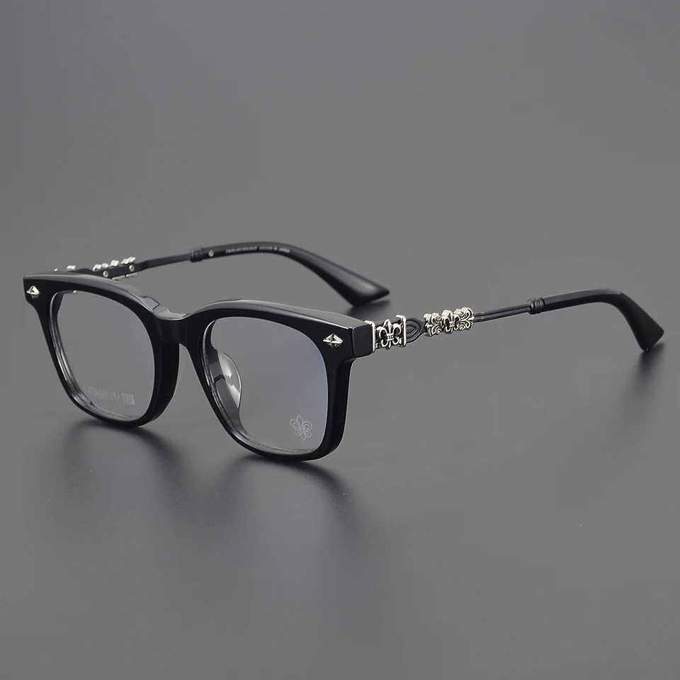 2024 New in Women Fashion Acetate Vintage High Quality Eyeglass Myopic Frames Men Prescription Glasses Optical Reading Lenses