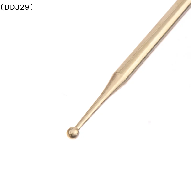 Brass Double Headed Ear Facial And Body Manual Acupuncture Pen Trigger Point Massager Deep Tissue Meridian Massage Tool〔DD329〕 view 4